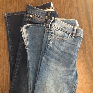 Abercrombie & Fitch & Hudson, Sizes 9/10 & 10